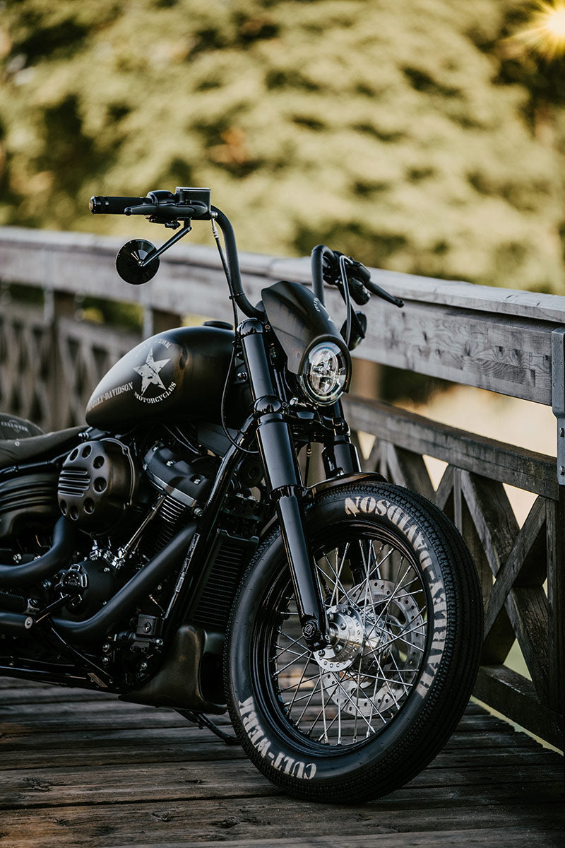 Cult-Werk headlight mask CUSTOM (for Street Bob &amp; Softail Standard from 2018)