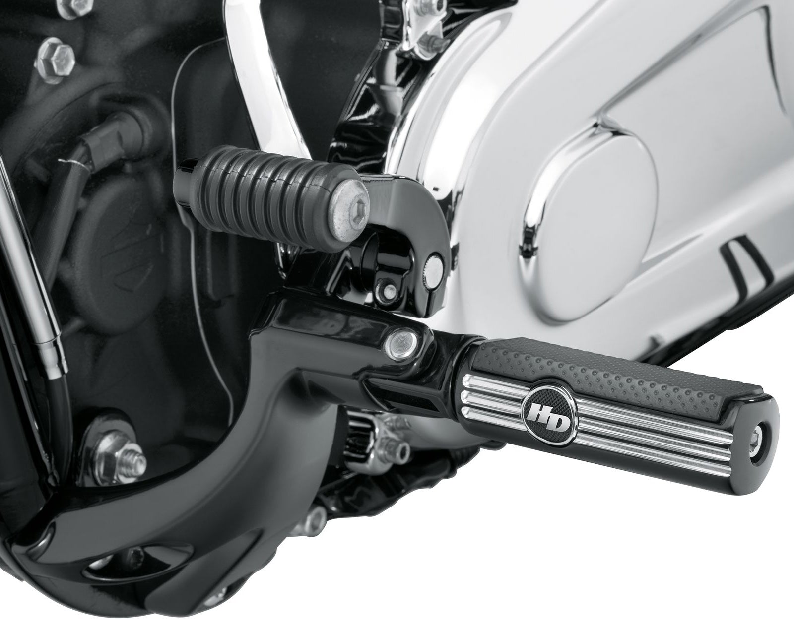 Thunderbike footrest forward kit black (for various models)