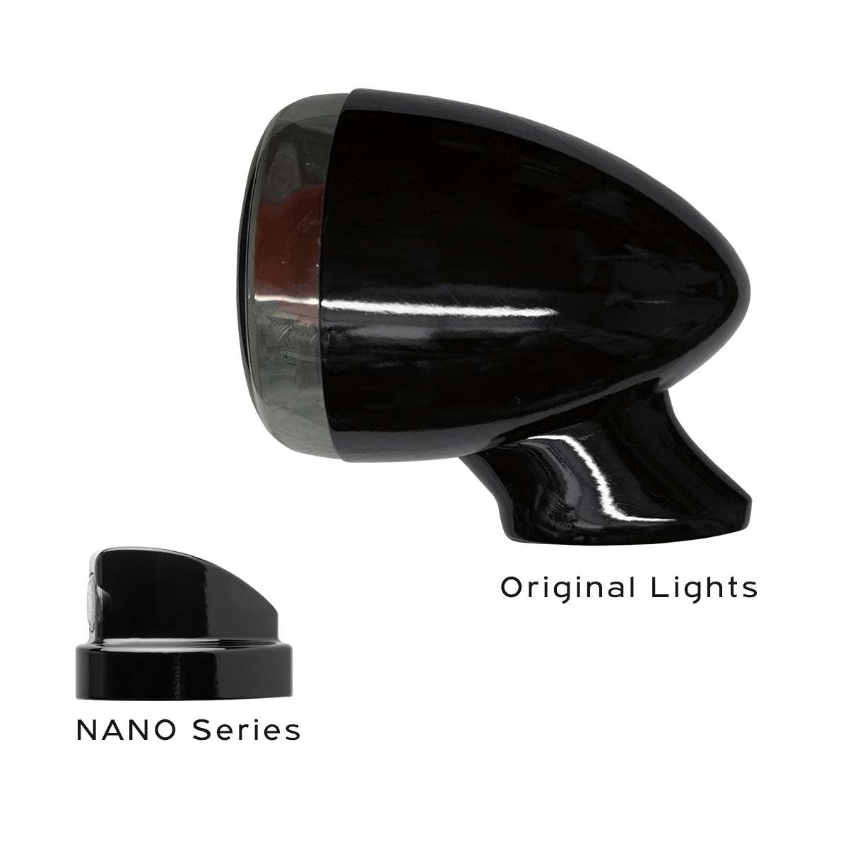 Intermitentes HEINZBIKES NANO SERIES WINGLETS 3 EN 1 (para todos los modelos desde 1993)