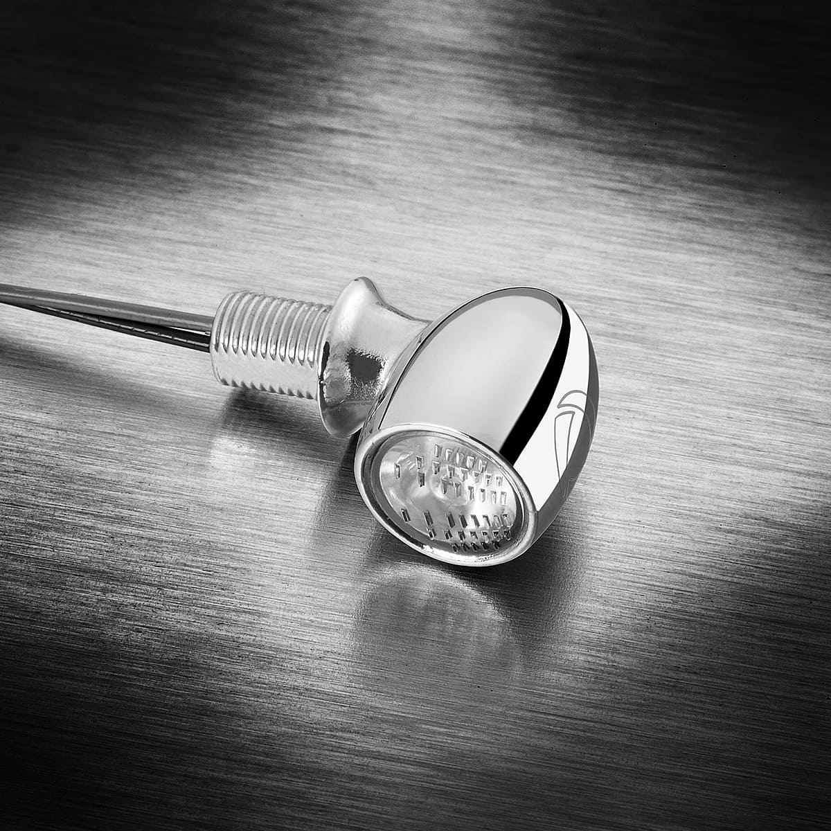 Kellermann Atto® RB vm Rück- & Bremslicht, Chrom, hinten mittig (vertikal)