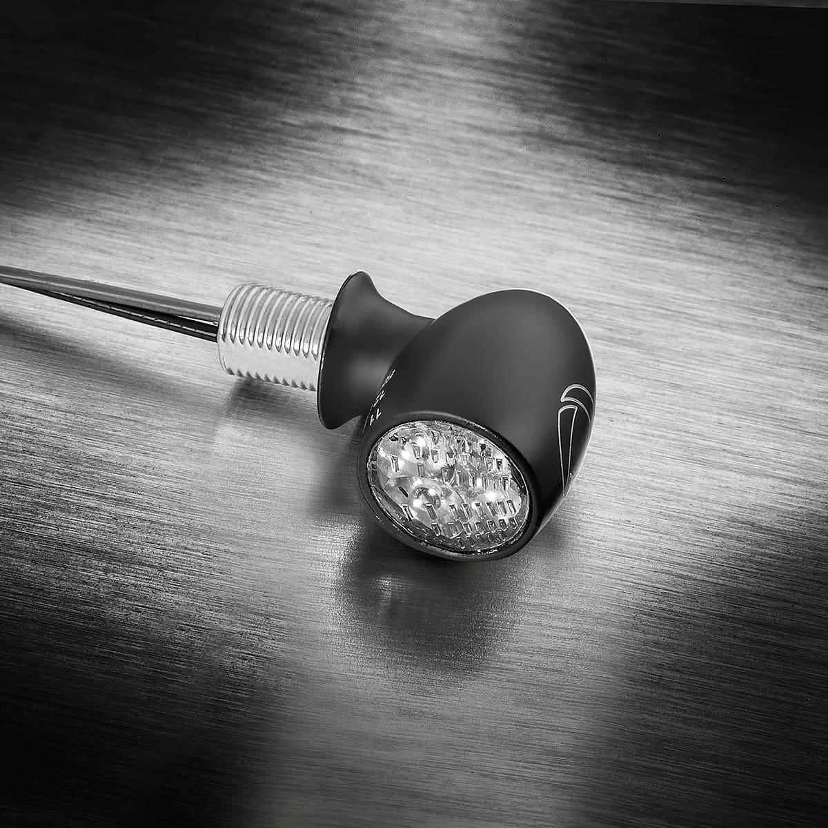Kellermann Atto® WL Positionslicht, schwarz, vorne beidseitig