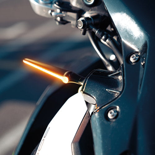 Kellermann Jetstream® running light indicator, black, front and rear on both sides