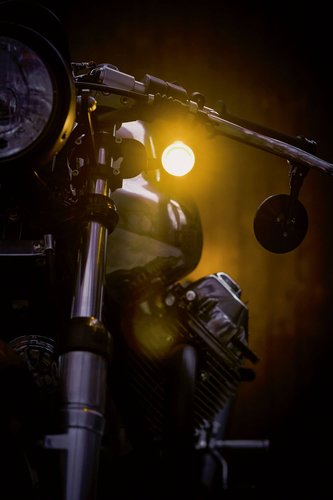Kellermann Bullet 1000® Extreme Blinker, schwarz, vorne & hinten beidseitig
