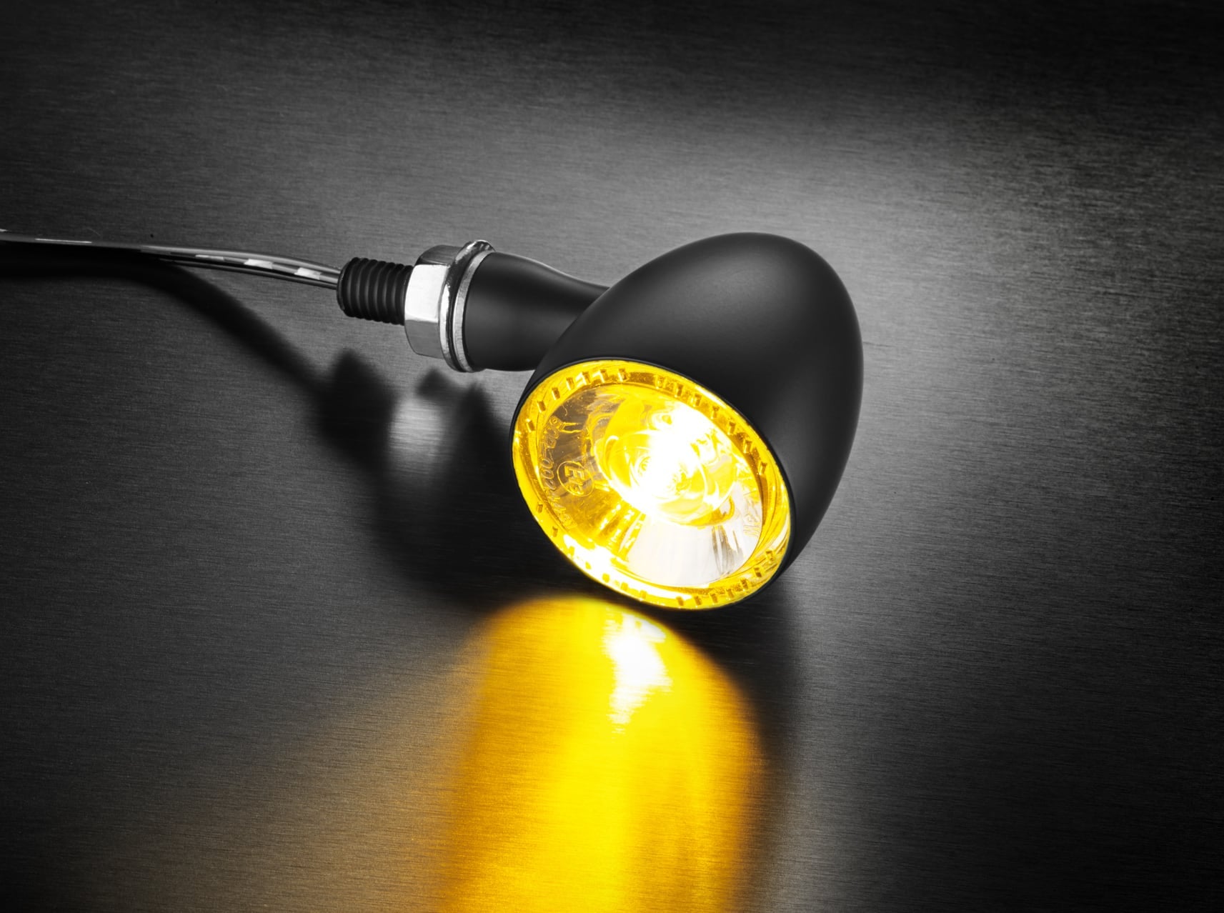Kellermann Bullet 1000® PL Blinker mit Positionslicht, Schwarz, vorne beidseitig