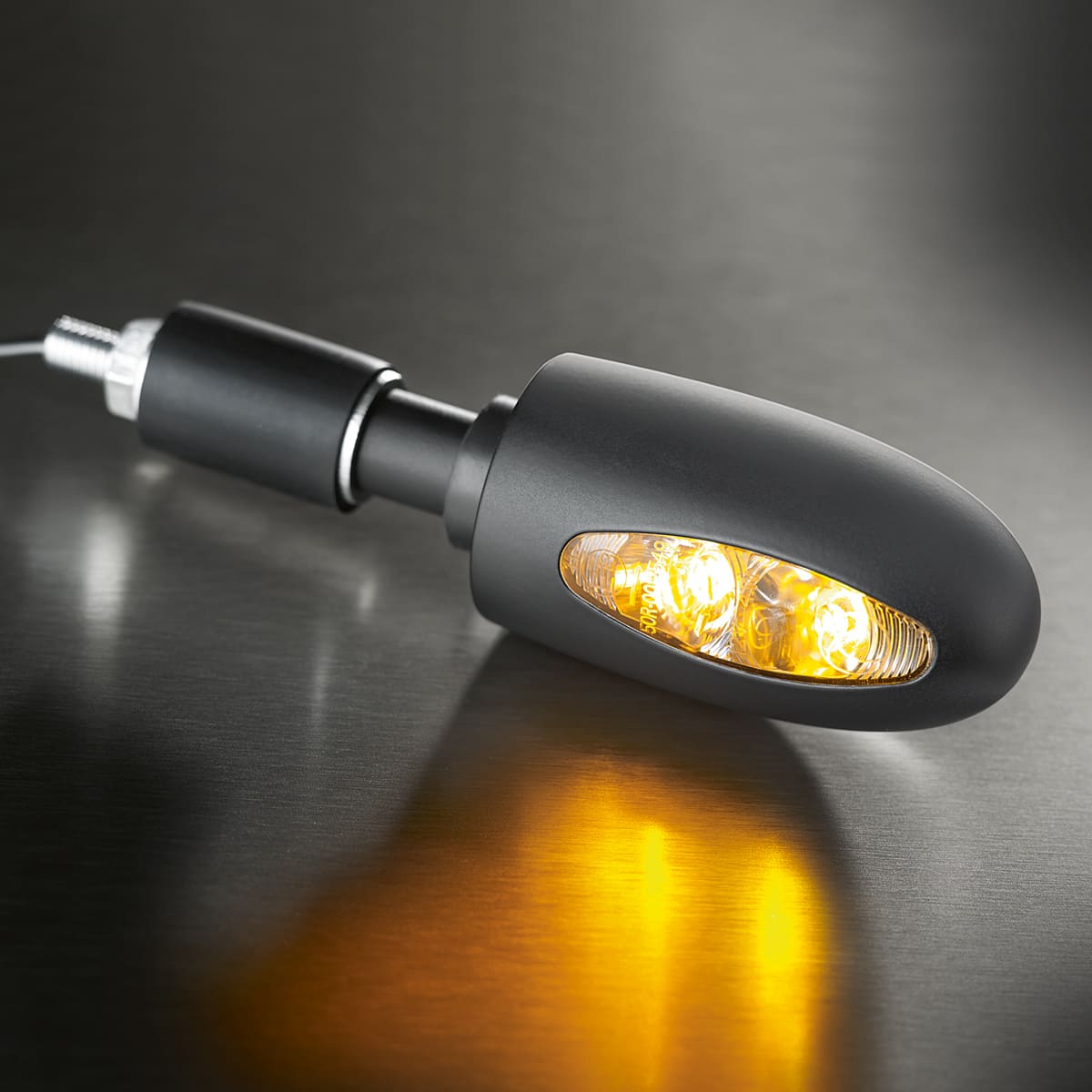 Kellermann BL 1000 Lenkerendenblinker, Schwarz, vorne beidseitig