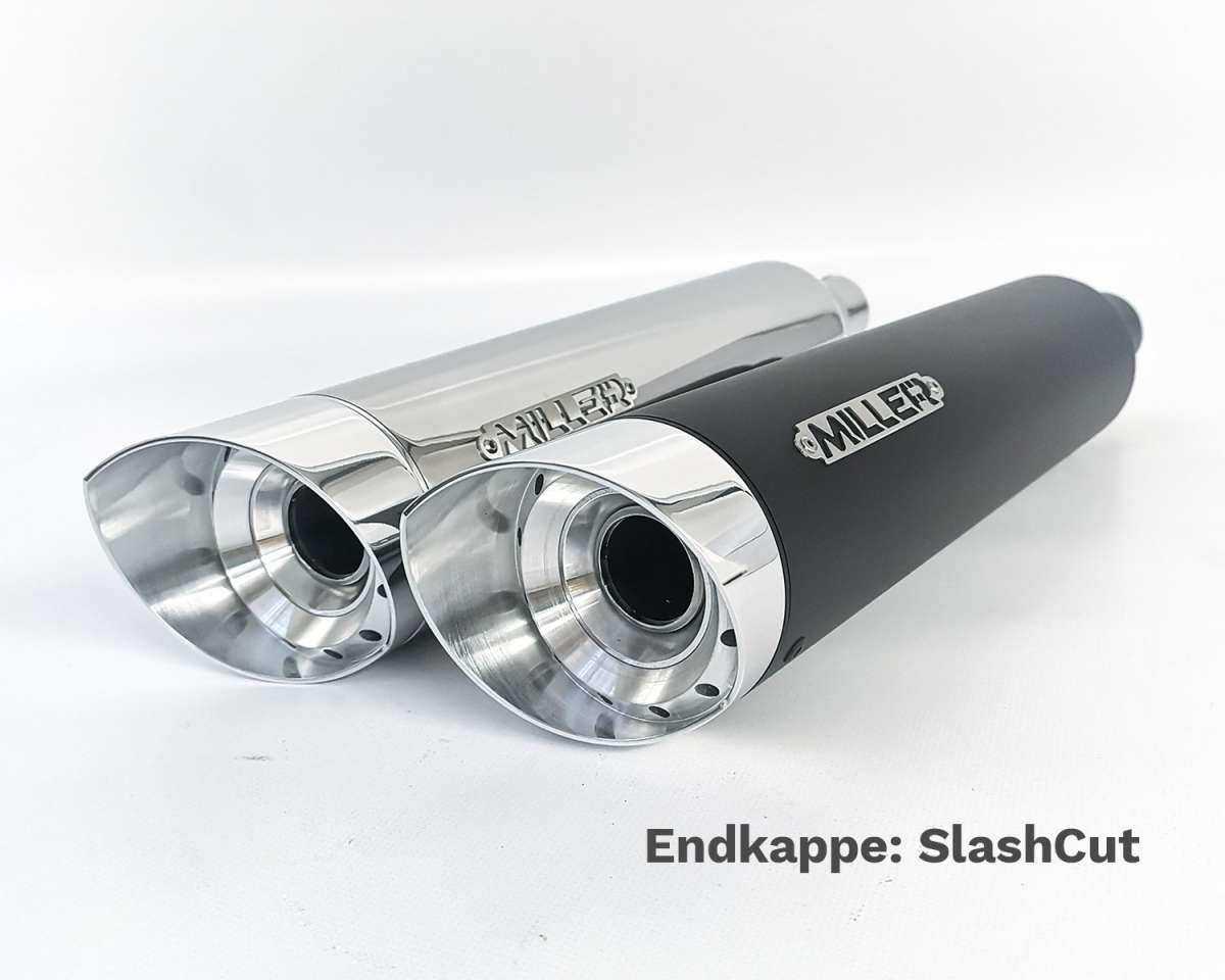 Miller Destiny Auspuffanlage Euro 5 (für Street Bob 114cui ab 21)