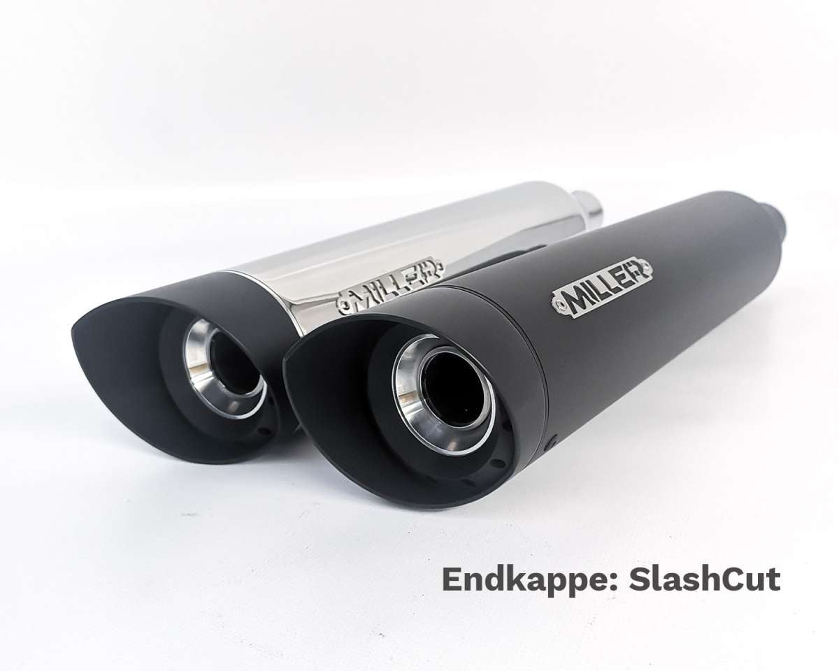 Miller Destiny Auspuffanlage Euro 5 (für Street Bob 114cui ab 21)